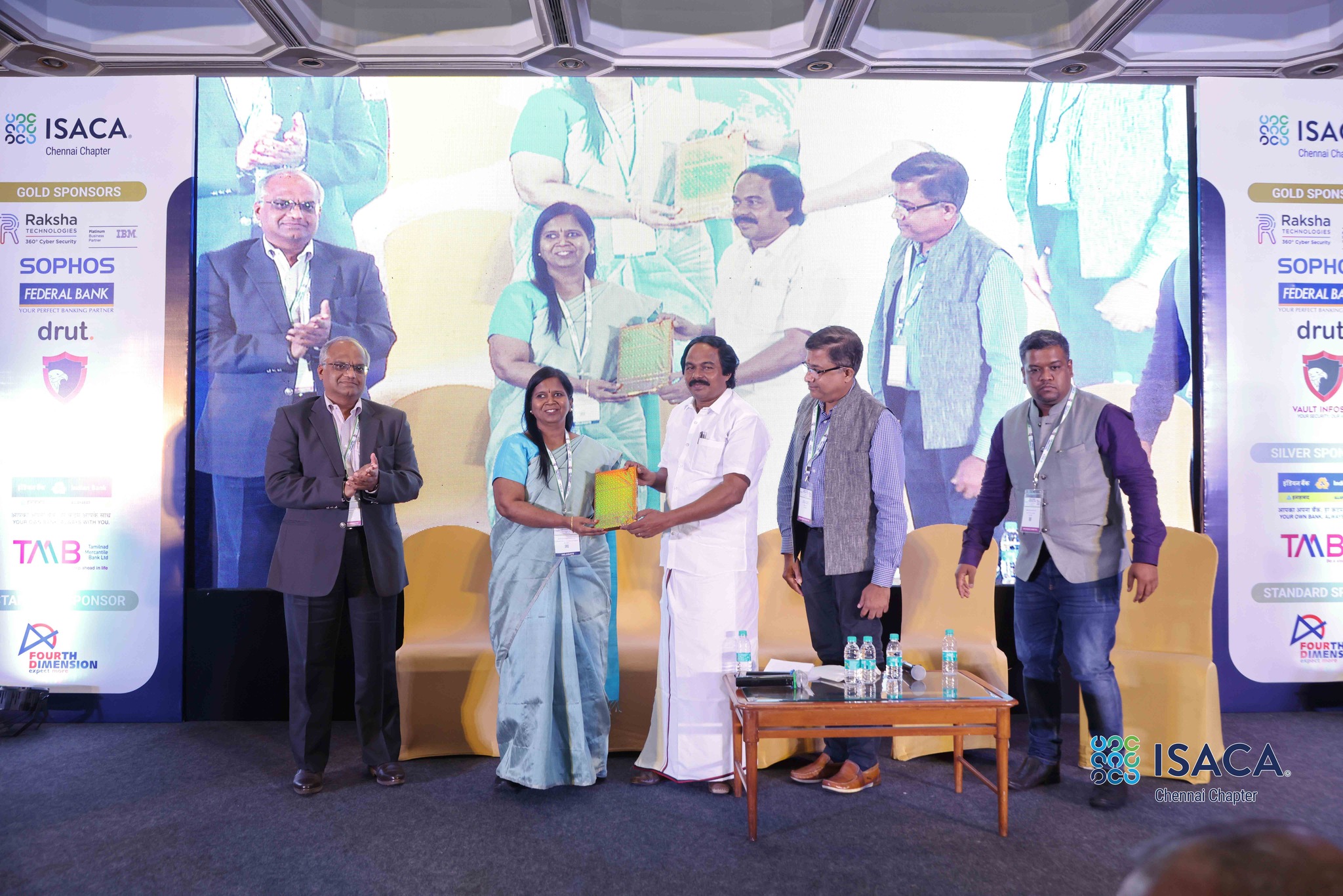 Best Speaker of the year award - 2022 by ISACA-Chennai